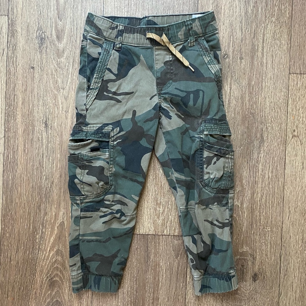Wrangler Camouflage Cargo Pants Kids